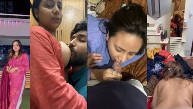 Sexy BigBoobs Bhabhi Blowjob & Hard Fucking and Sucking boobs Lover mms video leak