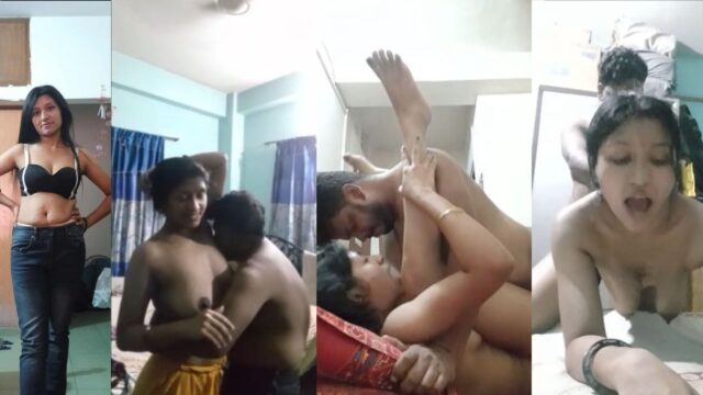 Sexy Bengali Girl Blowjob & Boobs Sucking and Hard doggy fucking mms video