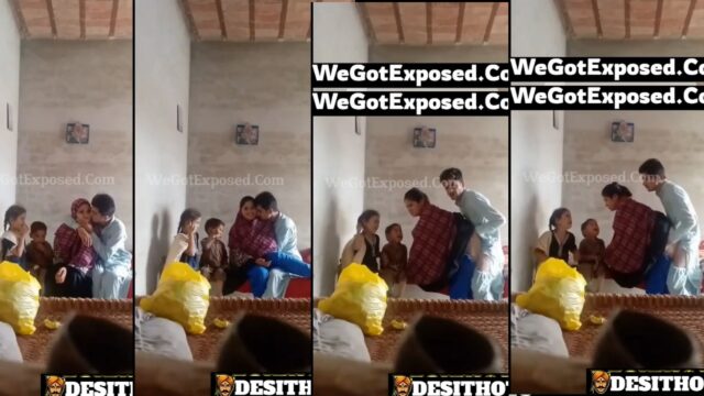 Bacho ke Samne Boyfriend ne GF ki Chudai ki Viral Leaked Video
