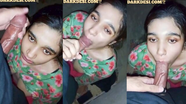 Paki Hot Babe Giving Blowjob BF and Taking Cum Inside Her Mouth video