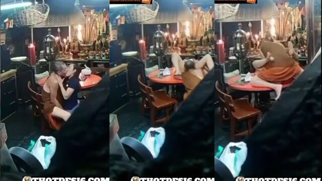 Thai monk Licking Pussy & viral sex clip full 7 minutes